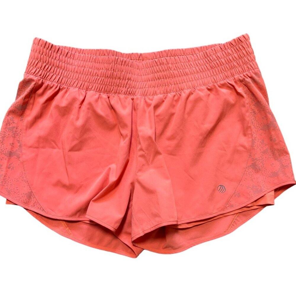 NEW MPG Pull On Running Shorts in Spring Coral  SZ L